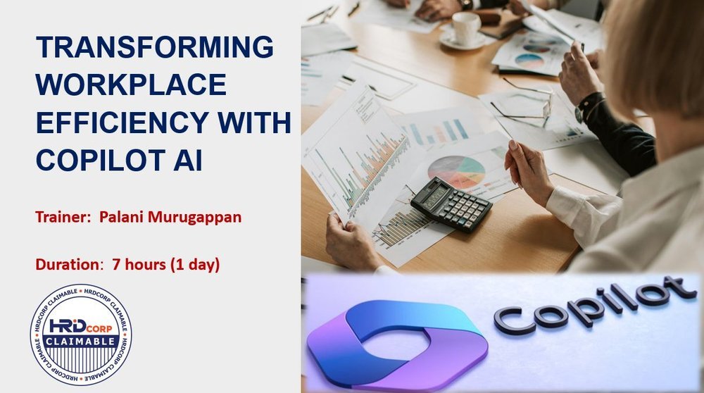 Everyday Office Efficiency with Microsoft Copilot training flyer