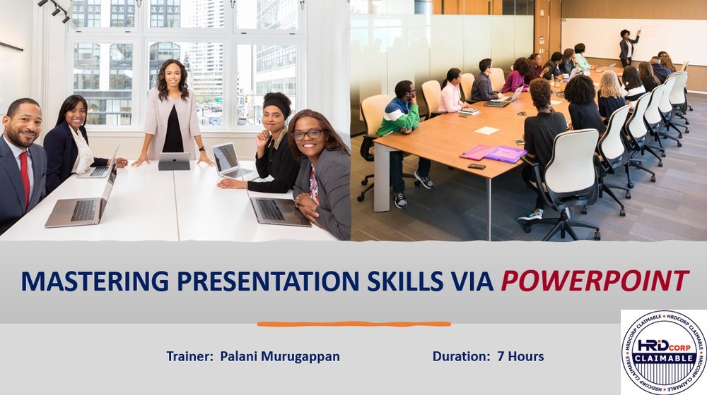 Powerful PowerPoint Presentations training flyer