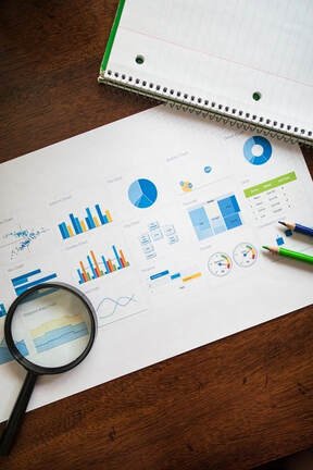 The same data reorganised into a clear, readable summary